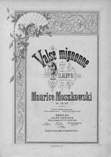 Valse Mignonne: Valse Mignonne by Moritz Moszkowski