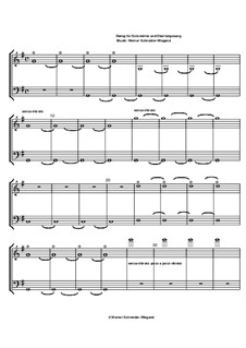 Dialog für Solovioline und Obertongesang, Op.36: Dialog für Solovioline und Obertongesang by Werner Schneider-Wiegand