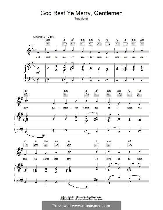 Vocal version: For voice and piano (or guitar) by folklore