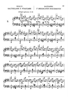 Exercises No.9-16: For piano by Carl Czerny