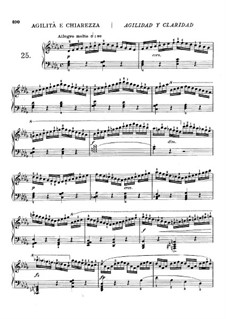 Exercises No.25-32: For piano by Carl Czerny