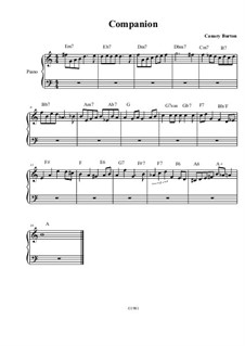 Companion Jazz: Companion Jazz by Canary Burton