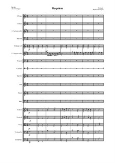 Requiem: Full score by Richard Errington