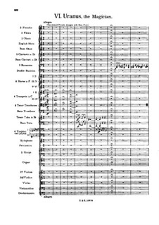 Complete Suite: Movement VI – full score by Gustav Holst