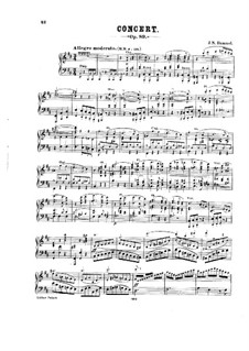 Concerto for Piano and Orchestra in B Minor, Op.89: Solo part by Johann Nepomuk Hummel