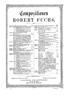 New Improvisations, Op.30: Book II by Robert Fuchs