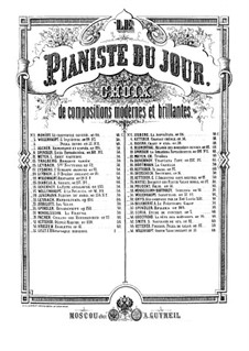 Fantasia on Melody 'Mandolinata' by E. Paladilhe, Op.130: For piano by Joseph Leybach