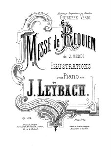 Illustrations sur 'Messe de Requiem', Op.184: Illustrations sur 'Messe de Requiem' by Joseph Leybach