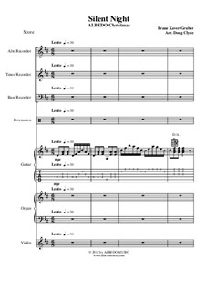 Ensemble version: For septet, AMSM69 by Franz Xaver Gruber