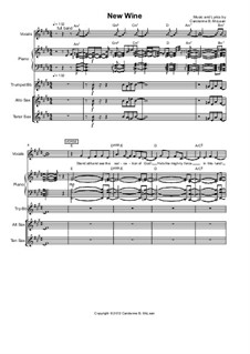 New Wine: Full score by Carolanne B. McLean