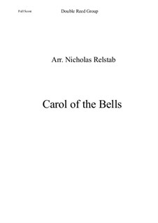 Carol of the Bells: For chamber orchestra by folklore