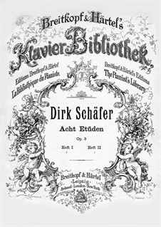 Acht Etüden, Op.3: Heft I by Dirk Schäfer