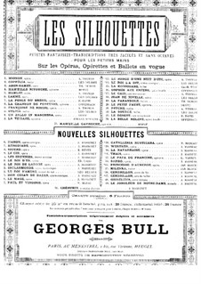 Manon: Petite Fantaisie. Version for piano four hands by Jules Massenet