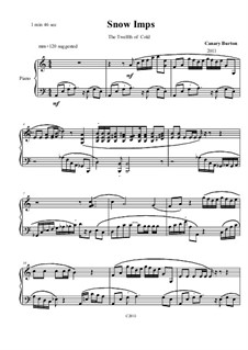 Snow Imps: Snow Imps by Canary Burton