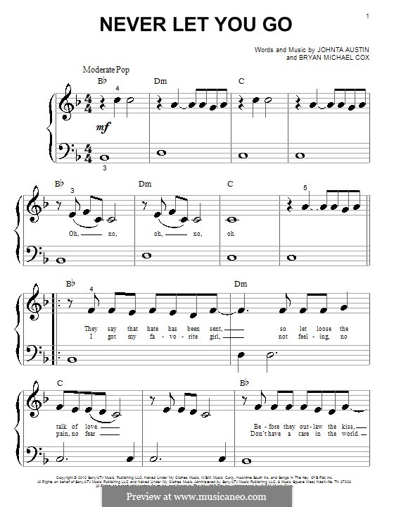 Never Let You Go Justin Bieber By B M Cox J Austin On MusicaNeo Never let you go justin bieber by b m cox j austin on musicaneo