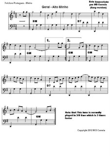 Vira Geral: For accordion by folklore