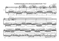 3 antimetrical piano pieces for advanced students: Piece No.3, book I, MVWV 362 by Maurice Verheul
