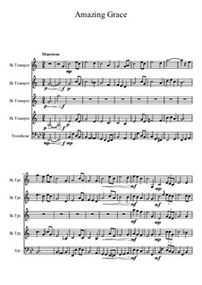 Ensemble version: For brass quintet by folklore