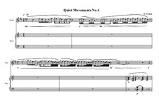 Quiet Movements: No.4 for flugelhorn (bugle) and piano, MVWV 609 by Maurice Verheul