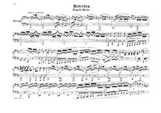 Die Hebriden oder Die Fingalshöhle (Hebrides Overture), Op.26: For piano four hands by Felix Mendelssohn-Bartholdy