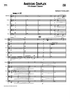 American Complex by J. Gailloreto - sheet music on MusicaNeo