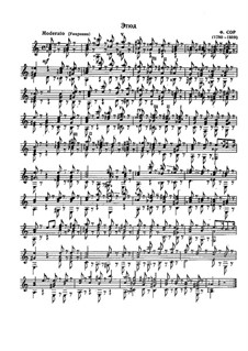 Twenty-Four Progressive Lessons, Op.31: Lesson No.20 (Etude of Chords) by Fernando Sor