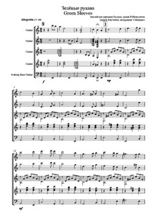 Chamber version: For guitar ensemble by folklore