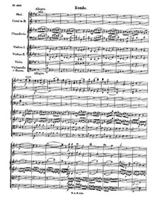 Concerto for Piano and Orchestra No.6 in B Flat Major, K.238: Movement III by Wolfgang Amadeus Mozart