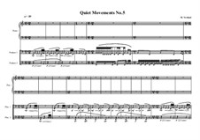 Quiet Movements: No.5 for timpani and piano, MVWV 610 by Maurice Verheul