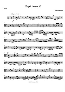 Expiriment No.2: Viola part by Matthew Ellis