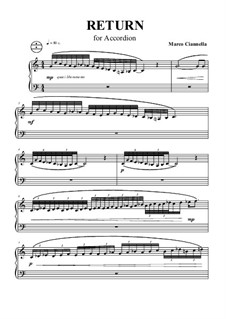 Return for Accordion: Return for Accordion by Marco Ciannella