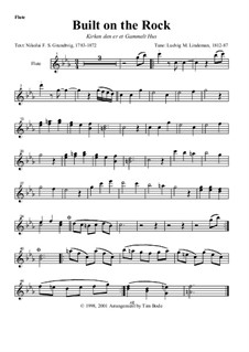 Built on the Rock: Instrument parts by Ludvig Mathias Lindeman