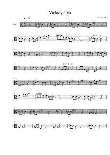 Violady 1VA for Viola, Op.9: Violady 1VA for Viola by Javier Trevino