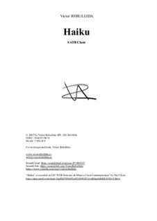 Haiku: Haiku by Victor Rebullida