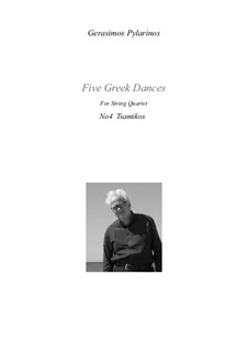 5 Greek dances, Op.22a: No.4 Tsamikos by Gerasimos Pylarinos