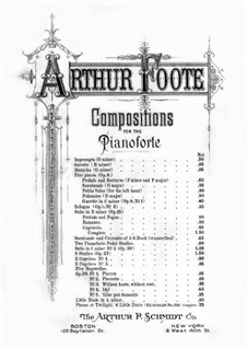 Suite No.1 in D Minor, Op.15: For piano by Arthur Foote