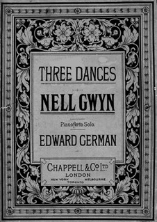 Nell Gwyn: All pieces, for piano by Edward German