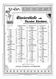 In the Twilight, Op.31: For piano by Theodor Kirchner