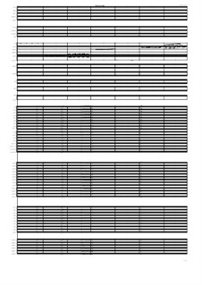 Poème symphonique No.1 for Soprano, Narrator, Grand Orchestra, percussion group and piano, MVWV 331: Poème symphonique No.1 for Soprano, Narrator, Grand Orchestra, percussion group and piano by Maurice Verheul