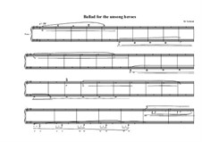 Ballad for Piano 'Ballad for the unsung heroes', MVWV 567: Ballad for Piano 'Ballad for the unsung heroes' by Maurice Verheul