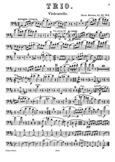 No.3 in D Major: Parts by Johann Hermann Berens