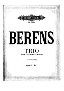 No.1 in F Major: Full score by Johann Hermann Berens