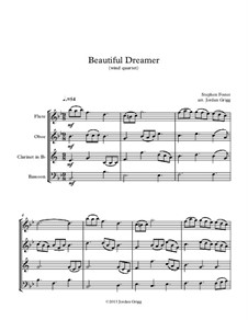 Instrumental version: For wind quartet by Stephen Collins Foster