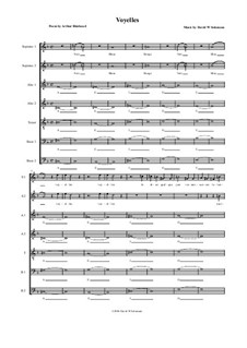 Voyelles: For mixed choir by David W Solomons