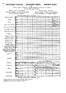 Roméo et Juliette (Romeo and Juliet), H.79 Op.17: Movement II. Full score by Hector Berlioz