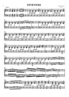 Inventio per organo, sl 041: Inventio per organo by Stephan Loetzke
