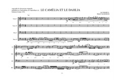 Le Camelia et le Dahlia, Choir work for male choir No.2 Based on a poem of Robert Desnos, MVWV 285: Le Camelia et le Dahlia, Choir work for male choir No.2 Based on a poem of Robert Desnos by Maurice Verheul