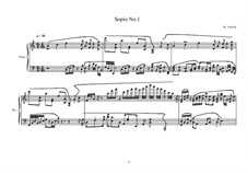 3 Sopio's for piano: Sopio No.1, MVWV 546 by Maurice Verheul