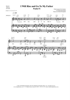 I Will Rise and go to My Father (Psalm 51) by B. Monaghan on MusicaNeo