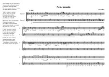 Little piece for childrens choir based on a poem of Fernando Pessoa, MVWV 545: Little piece for childrens choir based on a poem of Fernando Pessoa by Maurice Verheul